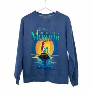 Disney The Little Mermaid Ariel Graphic Sweatshirt Size M